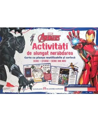 Marvel. Avengers. Activitati de alungat nerabdarea