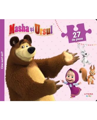 Masha si Ursul. Cine sunt azi? 3 puzzle-uri distractive