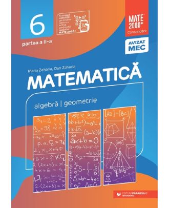 Matematica. Consolidare. Clasa 6 - Partea 2