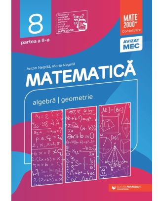 Matematica. Consolidare. Clasa 8 - Partea 2