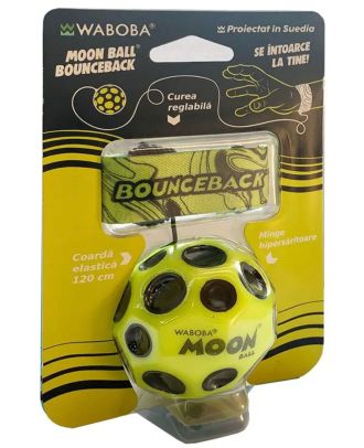 Minge hiperelastica Waboba. Moon Ball Bounceback