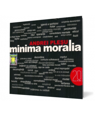 Minima moralia - Coperta 3D