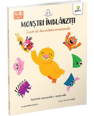Monștri îmblânziți - Activități senzoriale și corporale (4-10 ani)