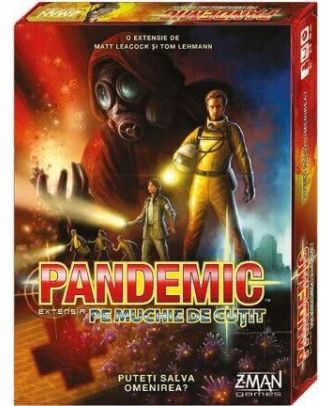 Joc de societate Pandemic - extensie Pe muchie de cutit