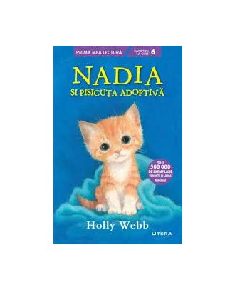 Nadia si pisicuta adoptiva