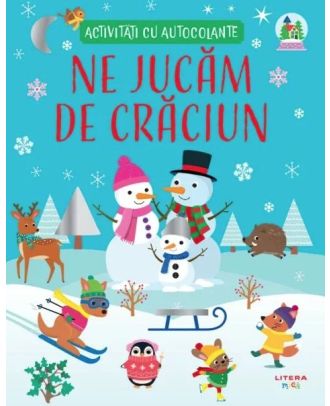 Ne jucam de Craciun. Activitati cu autocolante