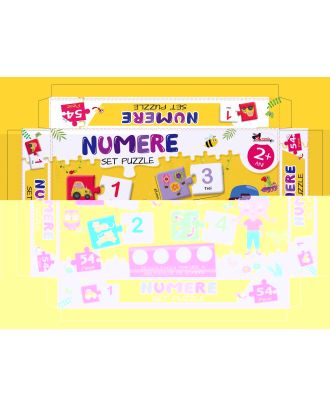 Numere. Puzzle - 54 piese
