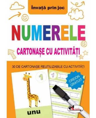 Numerele. Cartonase cu activitati