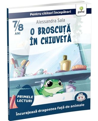 O broscuta în chiuveta