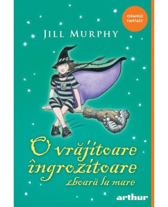 O vrăjitoare îngrozitoare zboară la mare