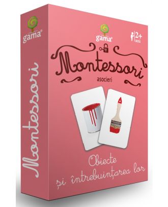 Montessori. Asocieri - obiecte si intrebuintarea lor