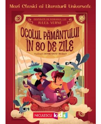 Ocolul Pamantului in 80 de zile (repovestire)