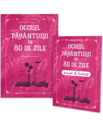 Ocolul Pământului în 80 de zile (include jurnal de lectură)