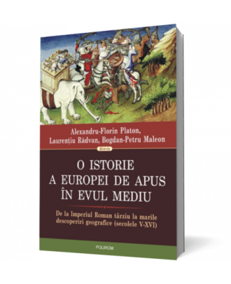 O istorie a europei de apus - Coperta 3D
