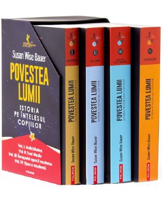 Povestea lumii. Istoria pe înțelesul copiilor (pachet 4 volume)