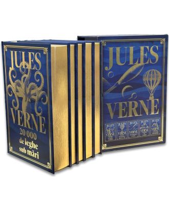 Pachet Jules Verne. Editie de colectie (5 carti)