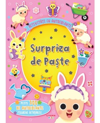 Activitati cu autocolante. Surpriza de Paste