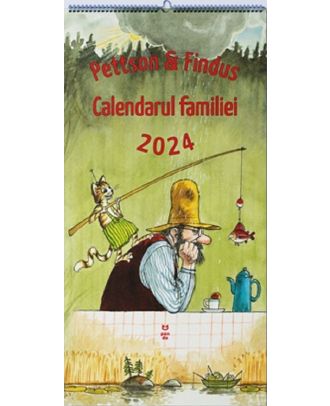 Pettson si Findus. Calendarul familiei 2024