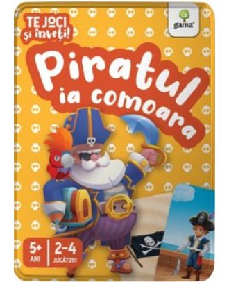 Piratul ia comoara. Te joci si inveti
