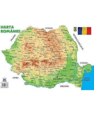 Plansa. Harta Romaniei