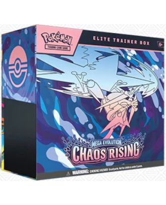 Pokemon TCG. Mega Evolution Chaos Rising Elite Trainer Box