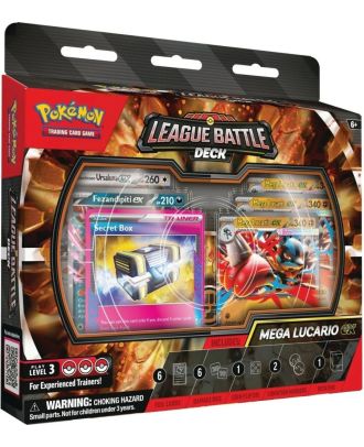 Pokemon TCG Mega Lucario Ex League Battle Deck
