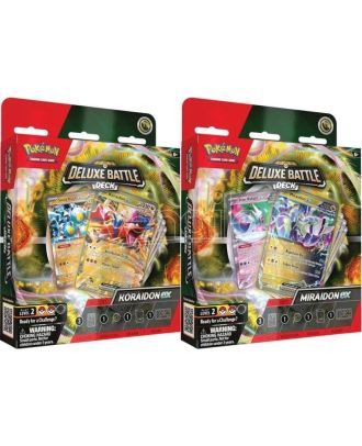 Pokemon TCG: Miraidon ex & Koraidon ex Deluxe Battle Deck