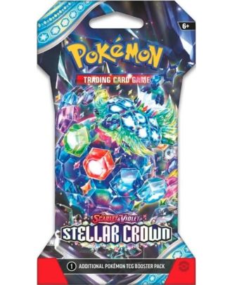 Pokemon TCG - Scarlet & Violet: Stellar Crown 1 Blister Booster Pack