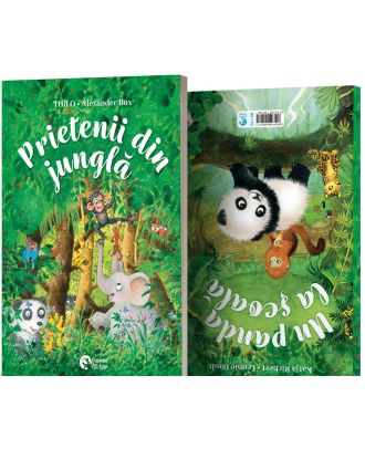 Prietenii din junglă / Un panda la școală