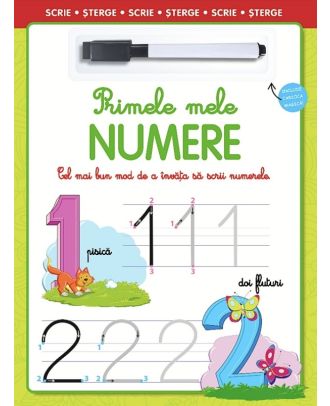 Primele mele numere. Scrie, sterge