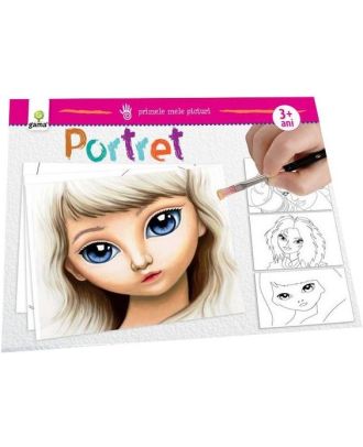 Primele mele picturi: Portret