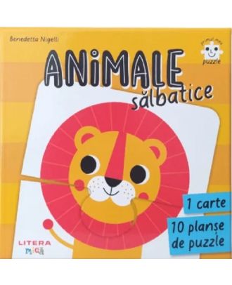 Primul meu puzzle. Animale salbatice