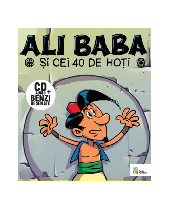 Ali Baba și cei 40 de hoți (carte + CD audiobook)