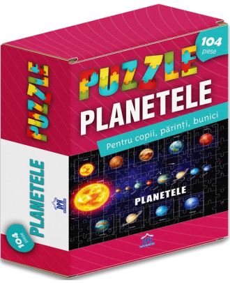 Planetele. Puzzle 104 piese