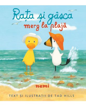 Rața și gâsca merg la plajă