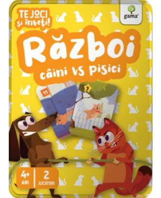 Război câini vs pisici. Te joci și înveți