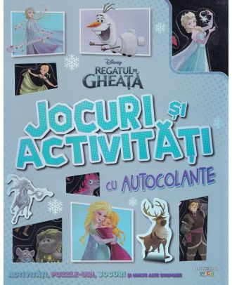 Regatul de gheata. Jocuri si activitati cu autocolante