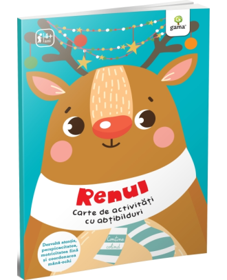 Renul. Carte de activități cu abțibilduri
