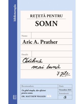 Rețetă pentru somn
