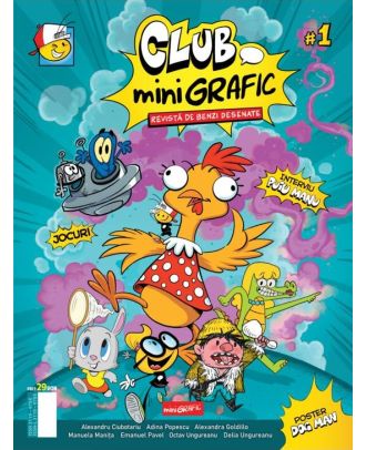 Club miniGrafic #1. Revista de benzi desenate