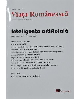 Revista Viața Românească. Nr. 11-12/2025