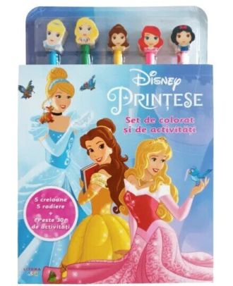 Disney Printese. Set de colorat si de activitati