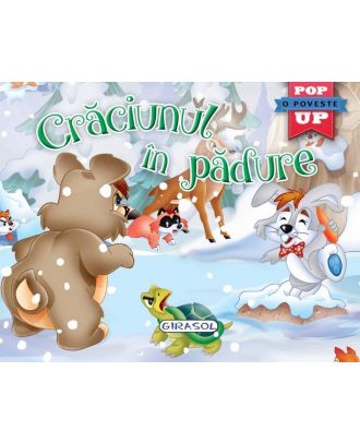 Craciunul in padure (carte pop-up)