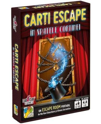 Joc de carti Escape - In spatele cortinei