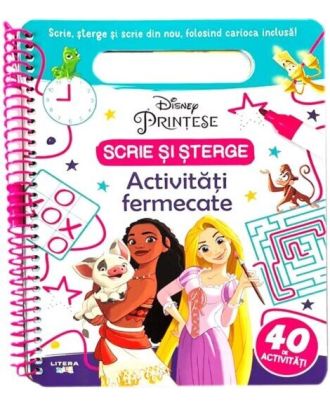 Disney. Printese. Scrie si sterge. Activitati fermecate