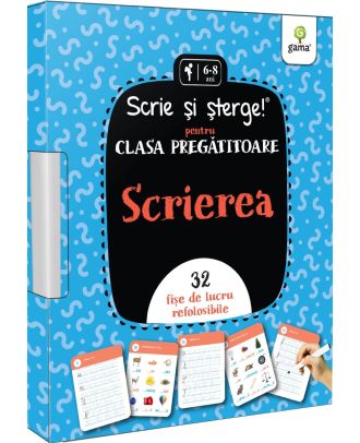 Scrierea. Pentru clasa pregătitoare. Scrie si sterge