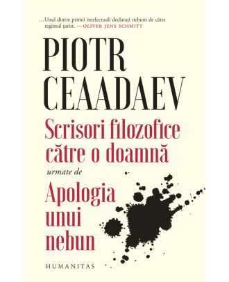 Scrisori filozofice către o doamnă urmate de Apologia unui nebun