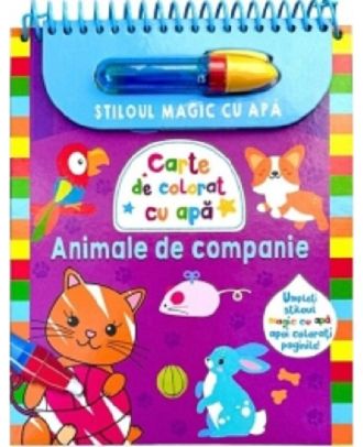 Stiloul magic cu apa. Animale de companie