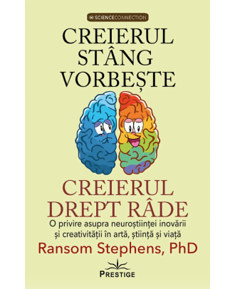 Creierul stang vorbeste, creierul drept rade