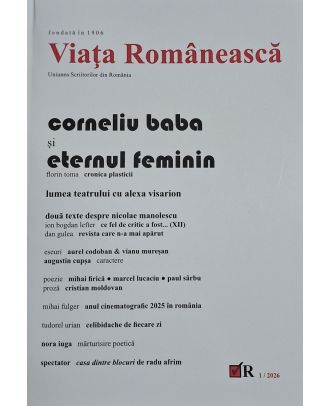 Revista Viața Românească. Nr. 1/2026
